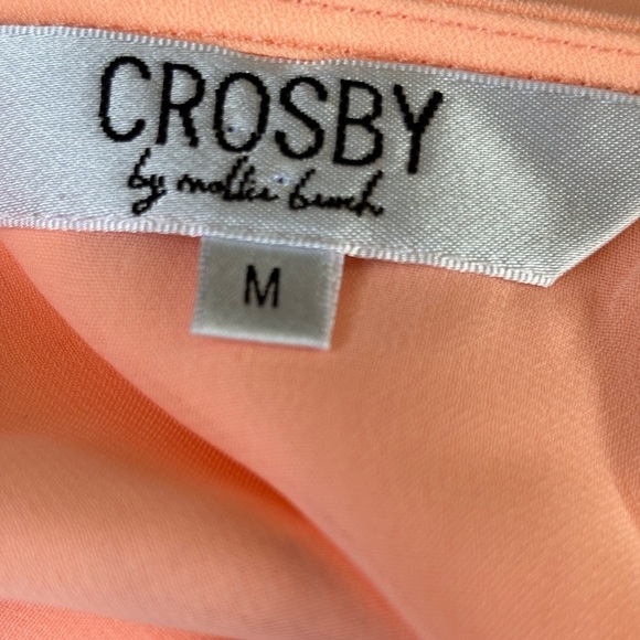 Crosby by Mollie Burch Long Flowing Bell Sleeve Dress with Cutout Details Size M - Picture 5 of 7